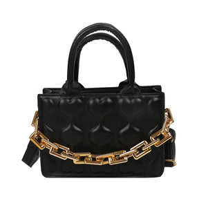 Bolsa de Ombro Quadrada - Hearts