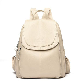 Mochila de Couro Feminina - Jasmim