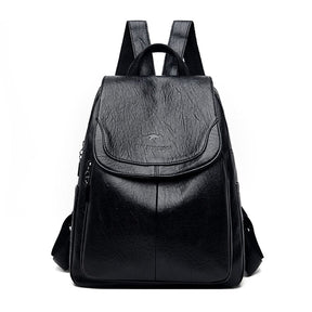 Mochila de Couro Feminina - Jasmim